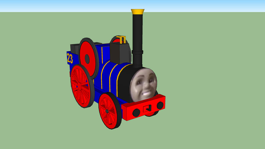 fergus the railway traction engine
