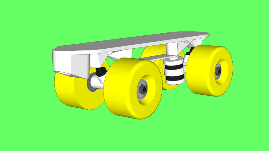 Roller Skate trucks 3D Warehouse