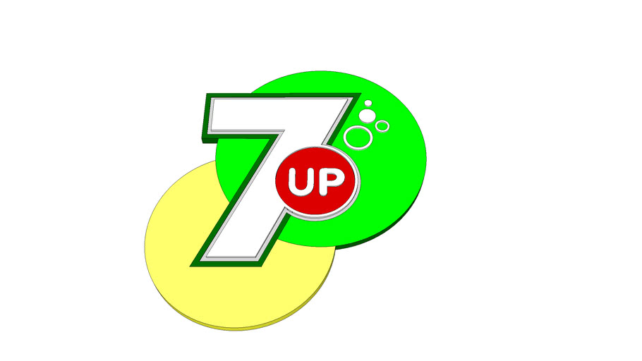 Seven Up Logo | 3D Warehouse