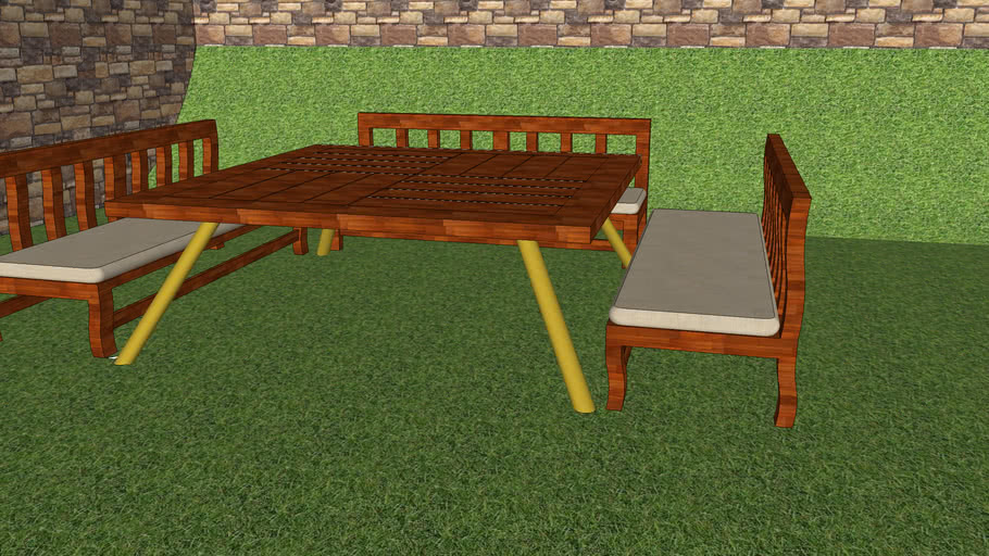 garden furniture 3D Warehouse