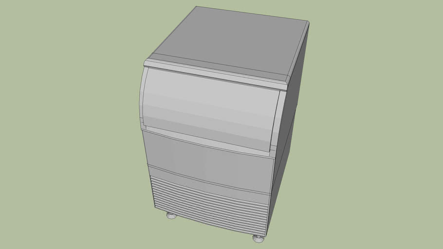 Cube Ice Machine 3D Warehouse