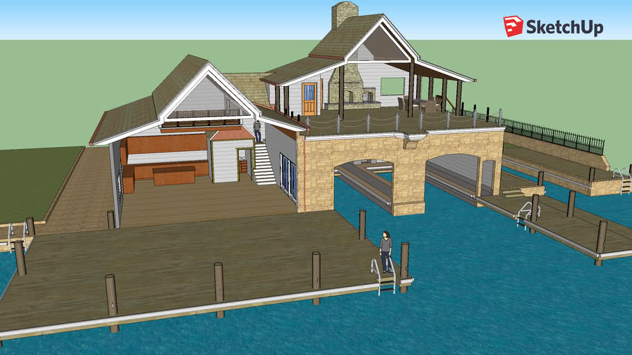 Boat House 3D Warehouse