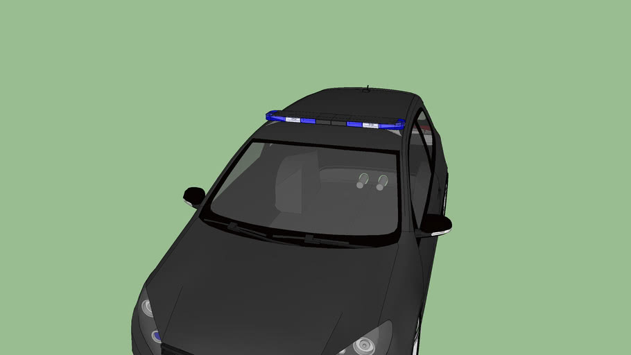 vw golf politie | 3D Warehouse