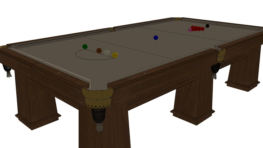 Mesa Snooker | 3D Warehouse