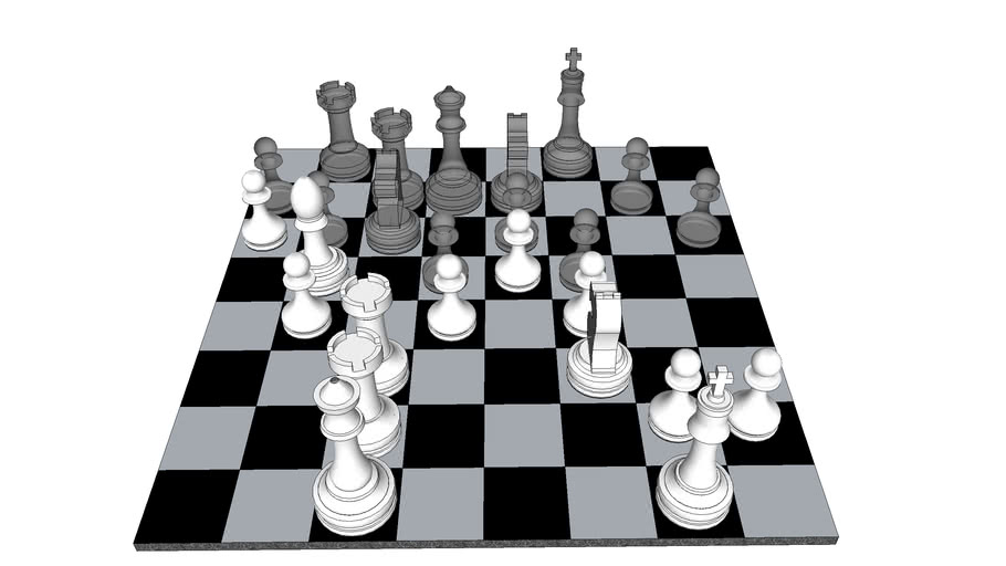 Chess - Positional motifs | 3D Warehouse