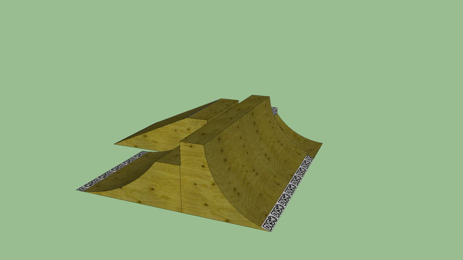 Skateboard ramp 3D Warehouse