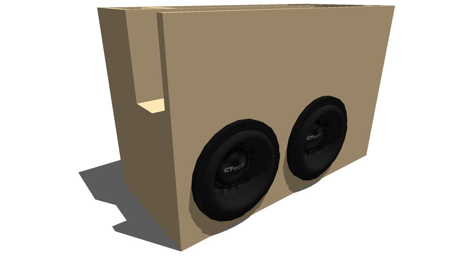 side firing subwoofer
