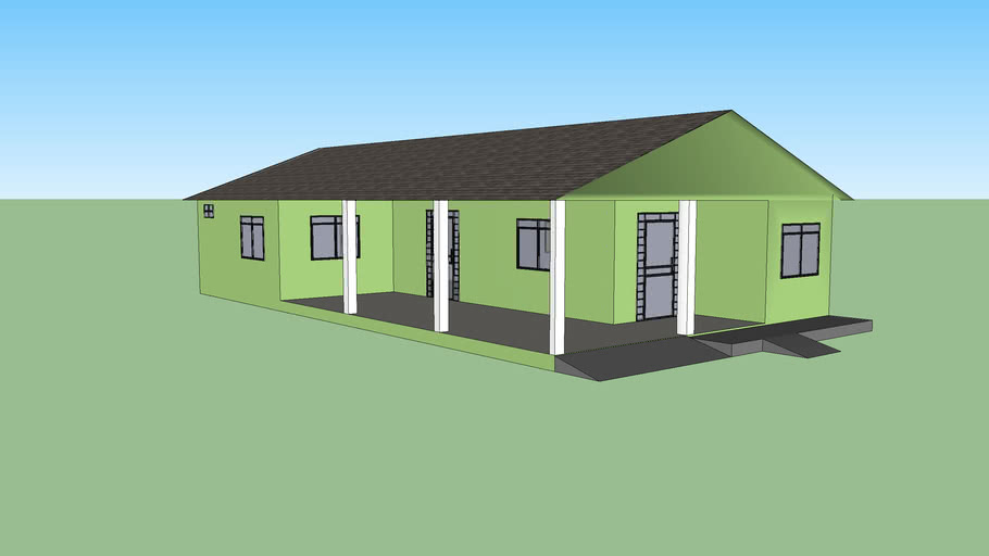 Casa verde 3D