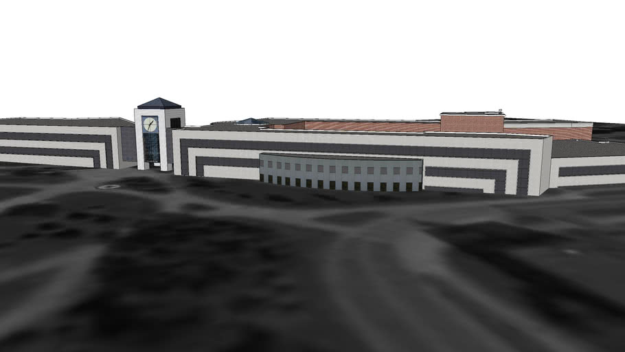 Waldo Library and University Computer Center 3D Warehouse