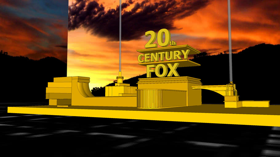 20th fox 3d. 20th Century Fox 3d Warehouse. 20 Век Фокс 2000. 20тн век Фокс дестрой 2000. 3d 20 Century Fox.
