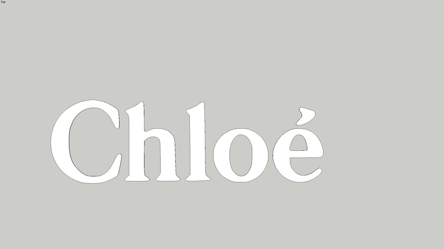 Chloe logo | 3D Warehouse