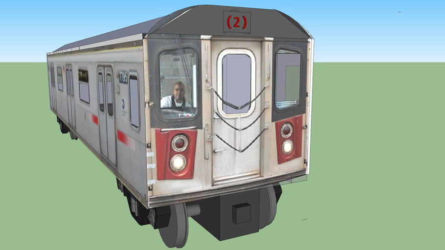 mta-r142-2-train-3d-warehouse