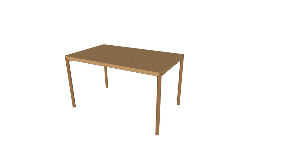 Ravaror 130h78 Table Ikea 3d Warehouse