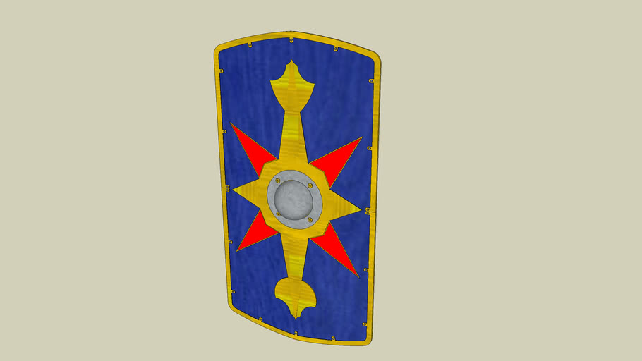 The Roman Cavalry - Rectangular Shield (1st and 2nd Century AD ...