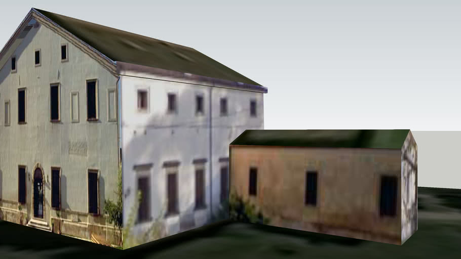 Palladio's Villa Valmarana Vigardolo of Monticello Conte Otto (1542