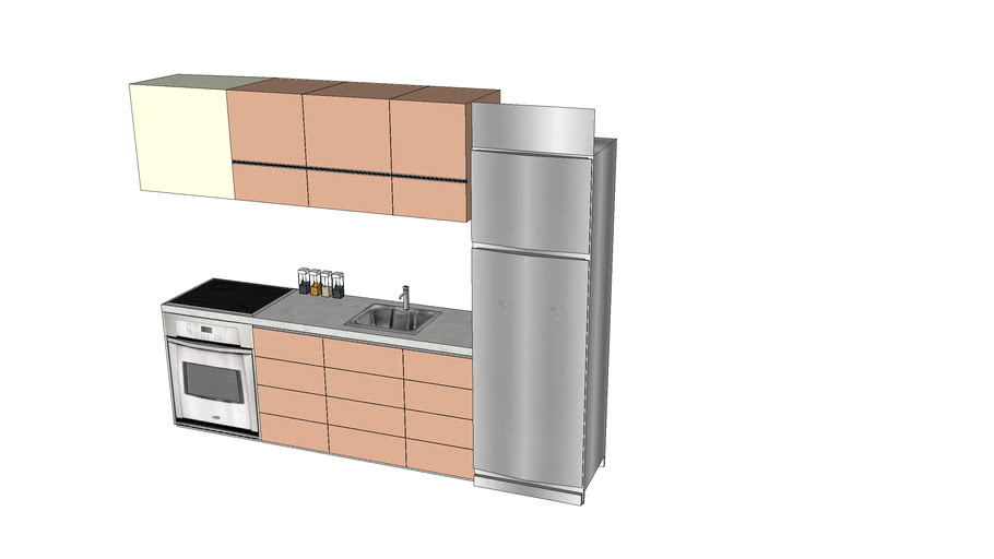 Cocina 1 -Minimalista | 3D Warehouse