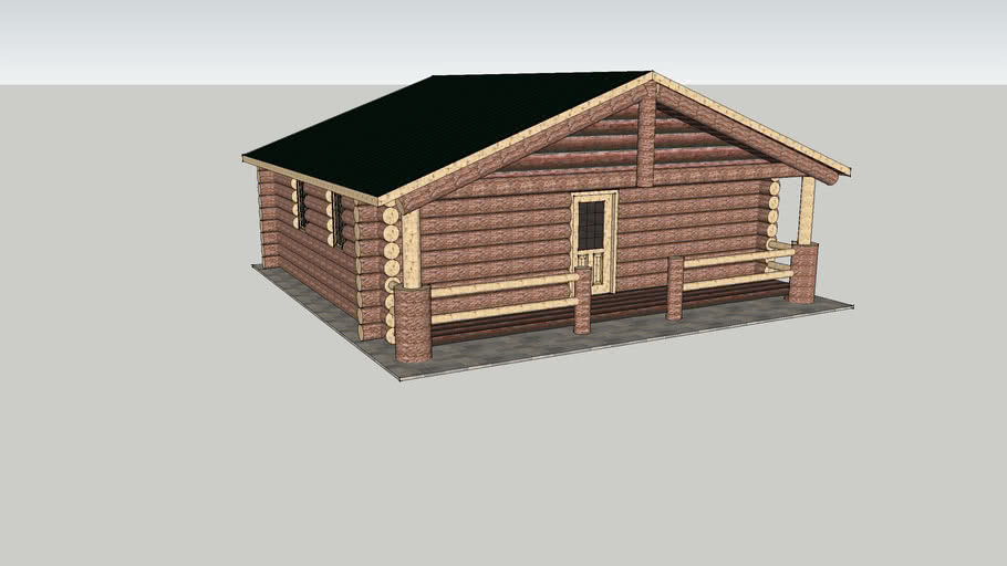 Log cabin | 3D Warehouse