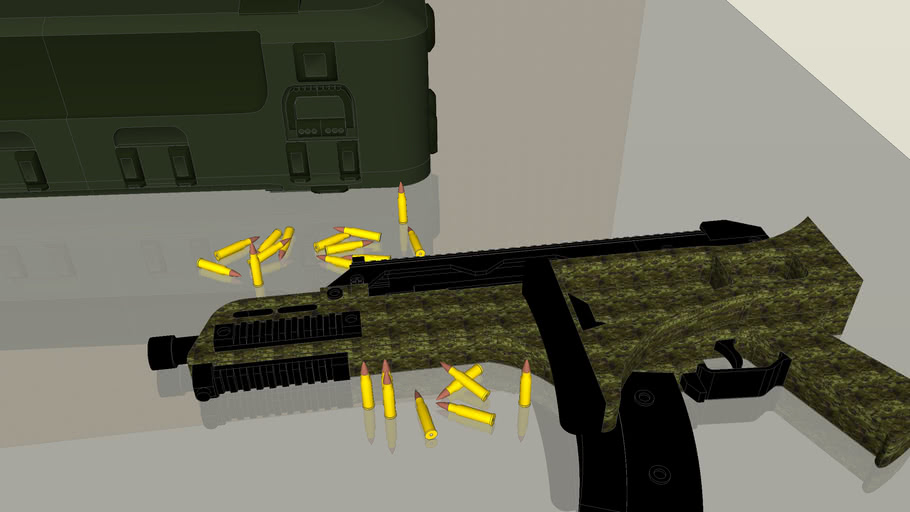 G36c With A BOX :O reflection tutorial link in description