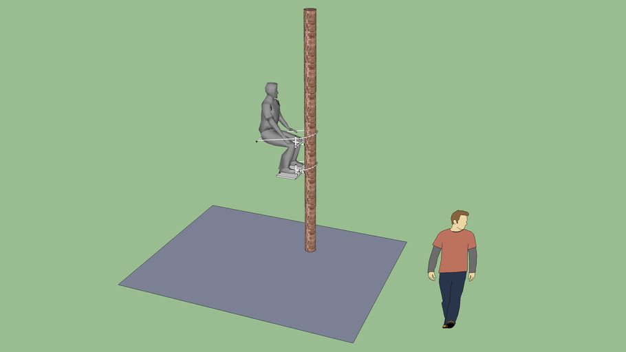 DIY Climbing Tree Stand 3D Warehouse