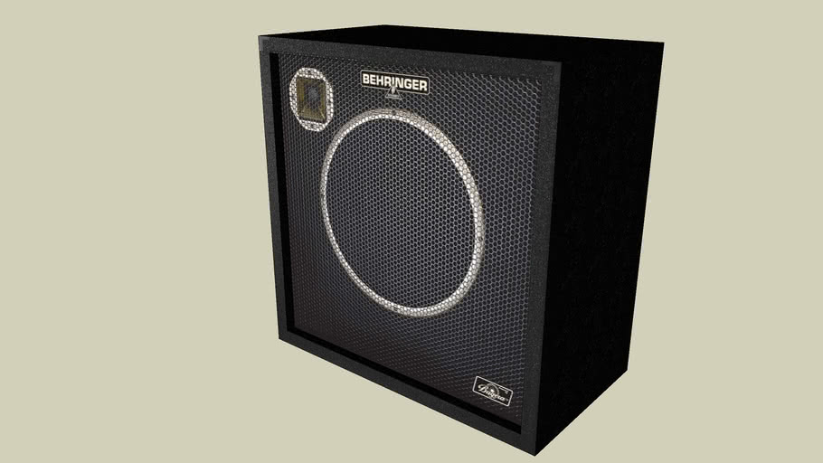 Behringer Bb115 Speaker Cabinet 3d Warehouse