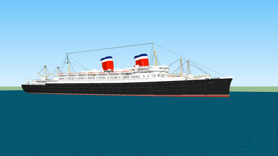 SS America 'Rebuilt' | 3D Warehouse