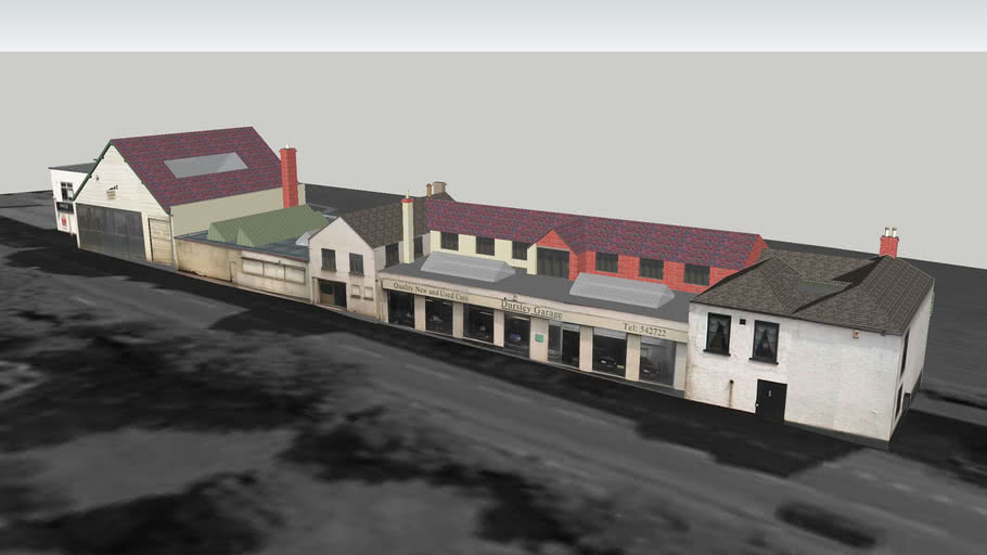 Kingshill garages, Dursley | 3D Warehouse