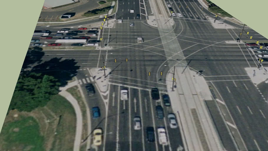 Springvale Road Burwood Highway Intersection 3D Warehouse