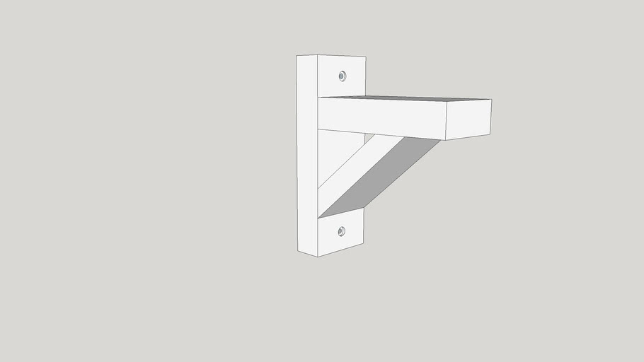 Cheap shelf brackets 3D Warehouse