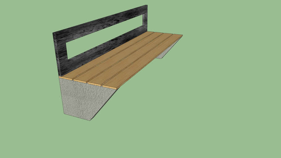 Garden Bench 3D Warehouse