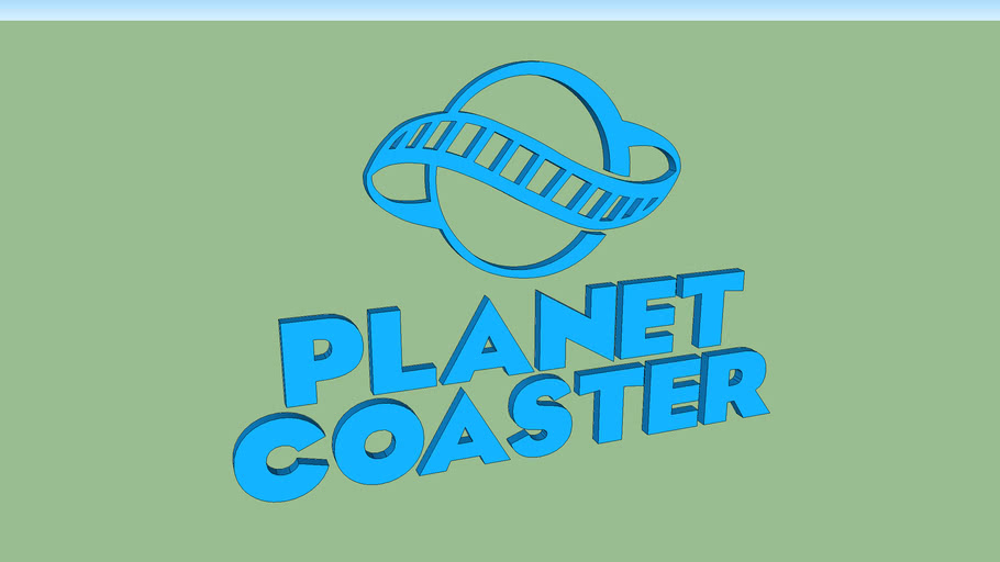 Planet Coaster Logotype 3d Warehouse