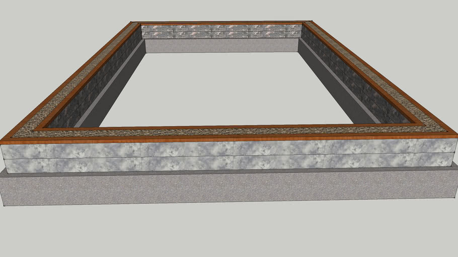 straw bale house foundations 3D Warehouse