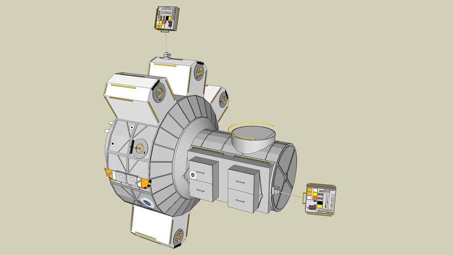 Quest Joint Airlock (ISS Modules) | 3D Warehouse