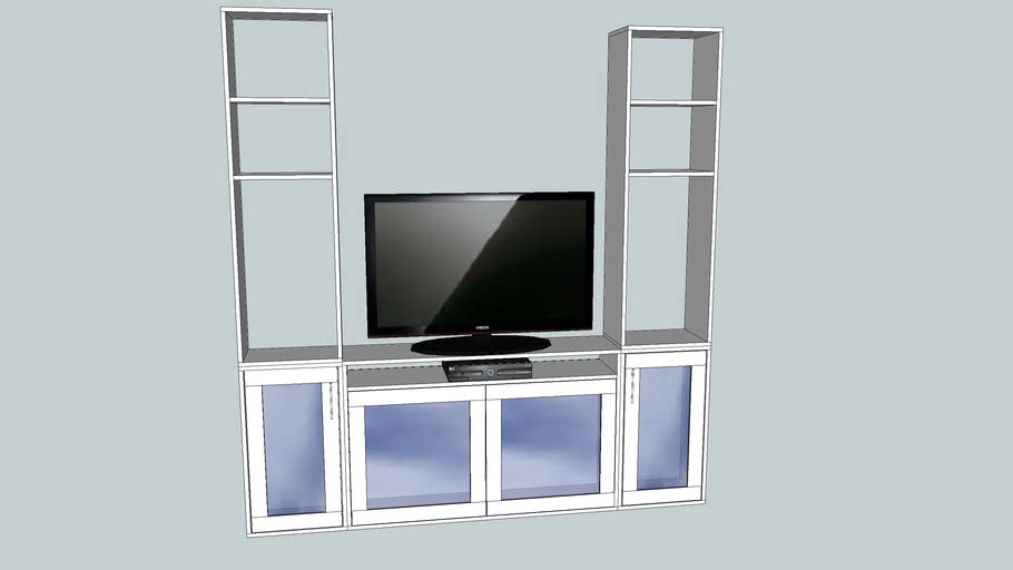Diseño mueble televisor