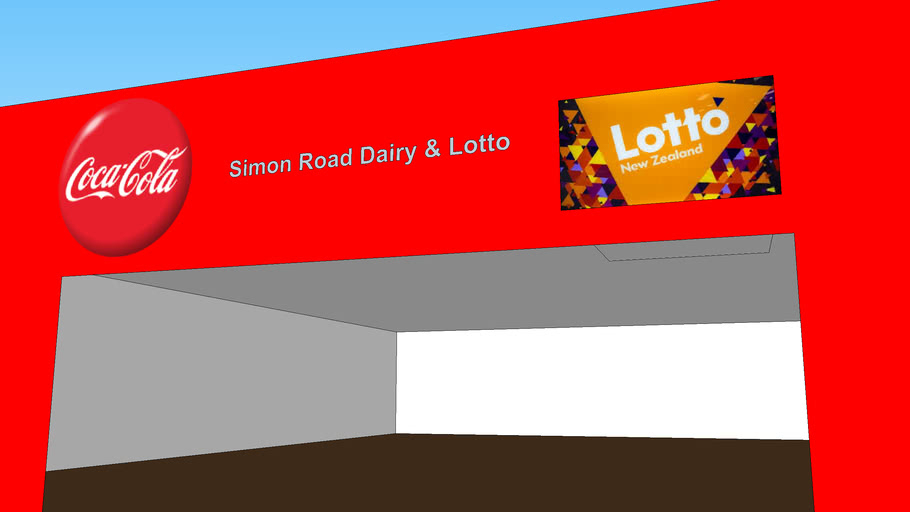 Simon Road Dairy & Lotto 3D Warehouse