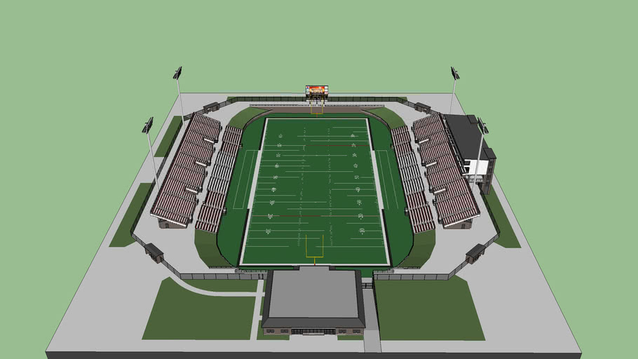 College Football Stadium 3D Warehouse