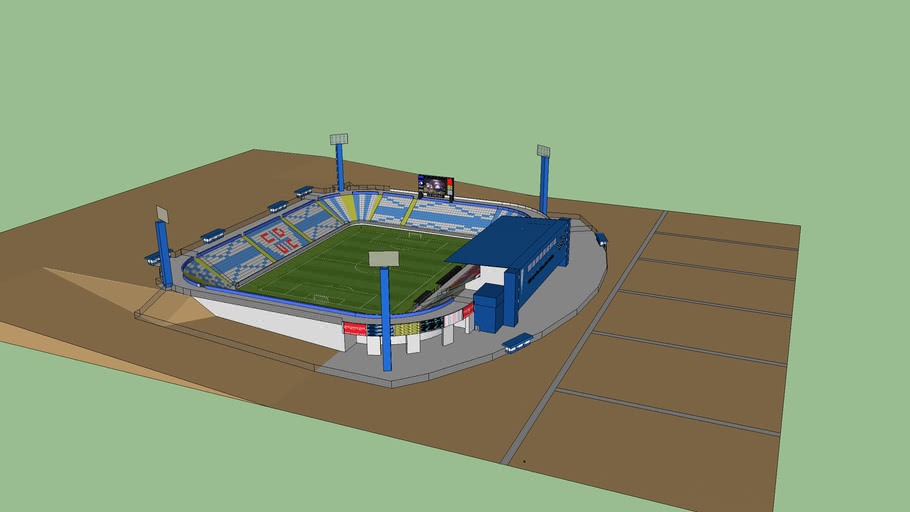 Estadio San Carlos de Apoquindo | 3D Warehouse