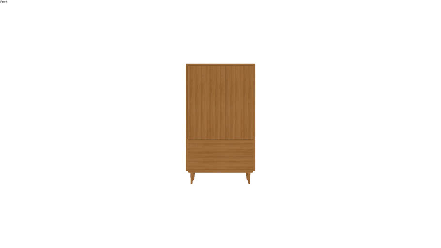 Armoire Penderie Vintage Quilda 3d Warehouse