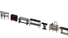 Console table | 3D Warehouse