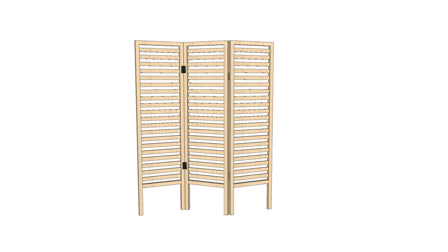 IKEA HJARTELIG room partition 3D Warehouse