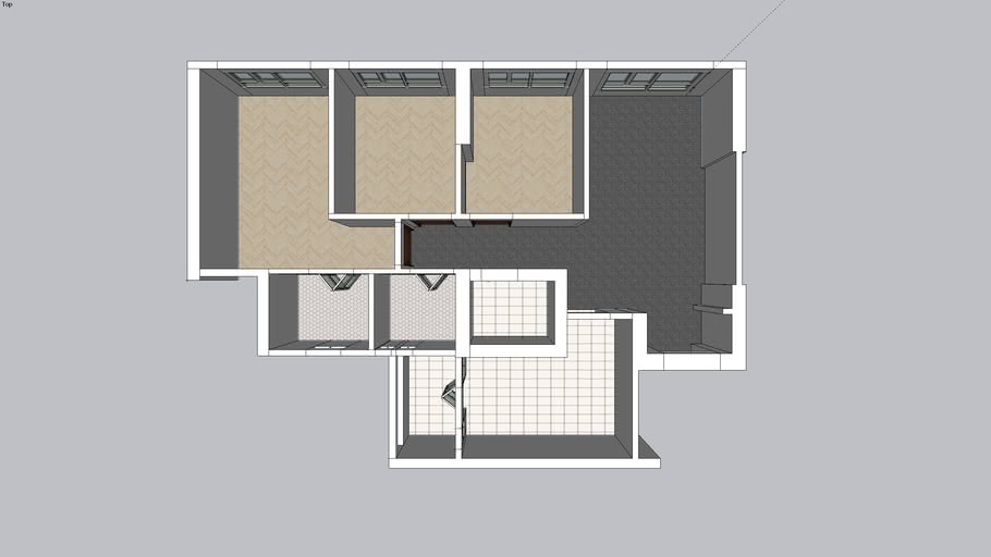 Tampines Greenverge 4-room type 2.skp | 3D Warehouse