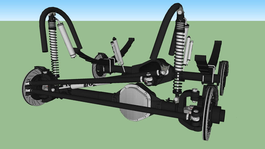 Dana 60 & AAM 11.5 axles 3D Warehouse