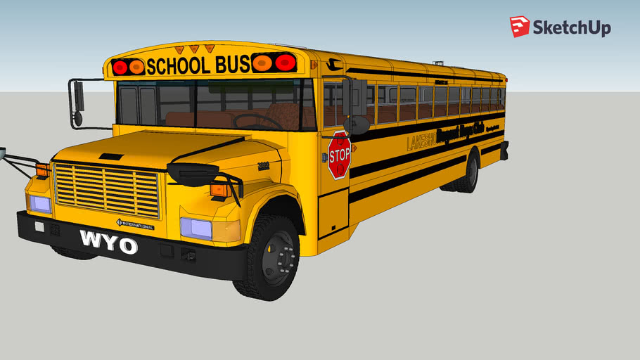 School bus 3D Warehouse