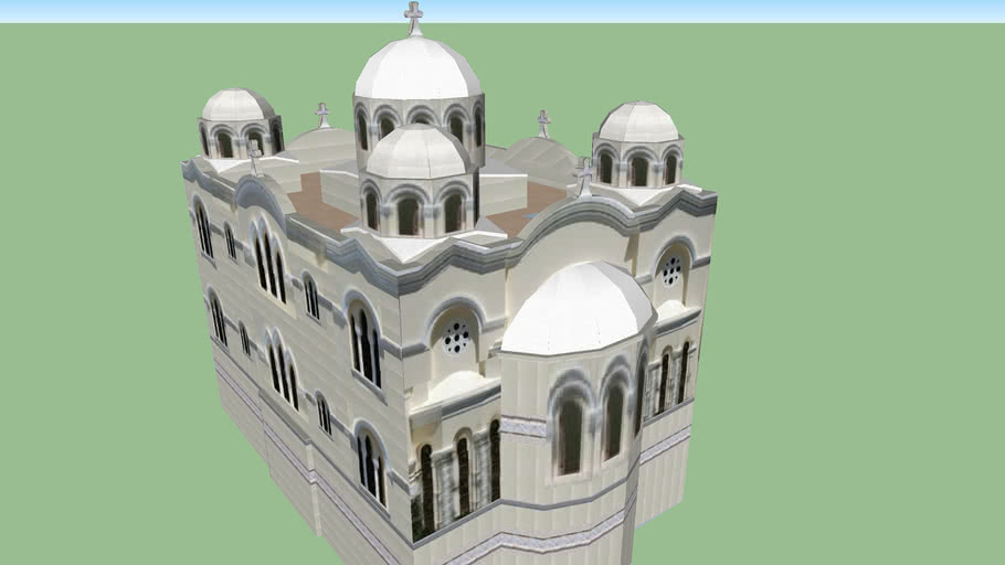 Modelo 3D da Igreja de Zeitoun