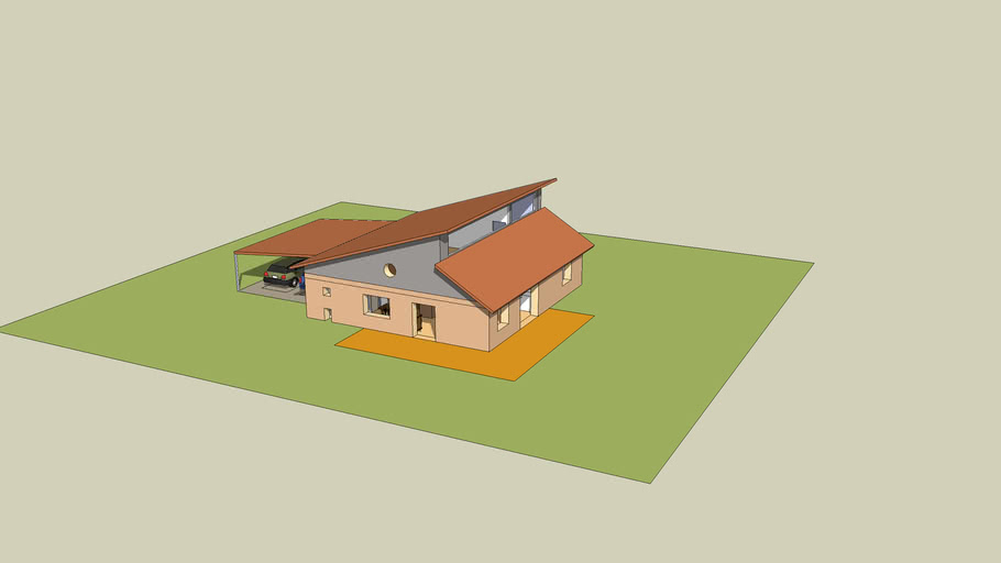 Our home project with strawballs | 3D Warehouse