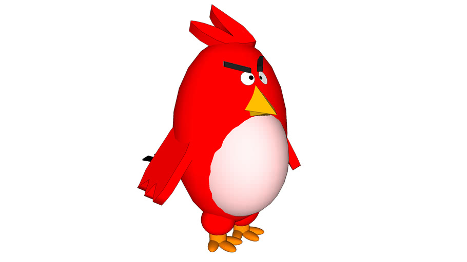 The Angry Birds Movie Red Bird 3d Warehouse