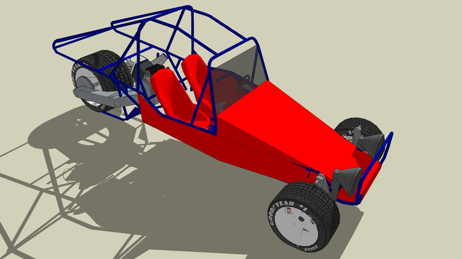 three wheel dune buggy