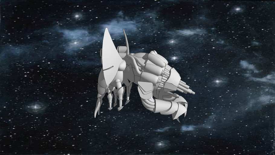 Mandalorian Basilisk War Droid Star Wars 3D Warehouse