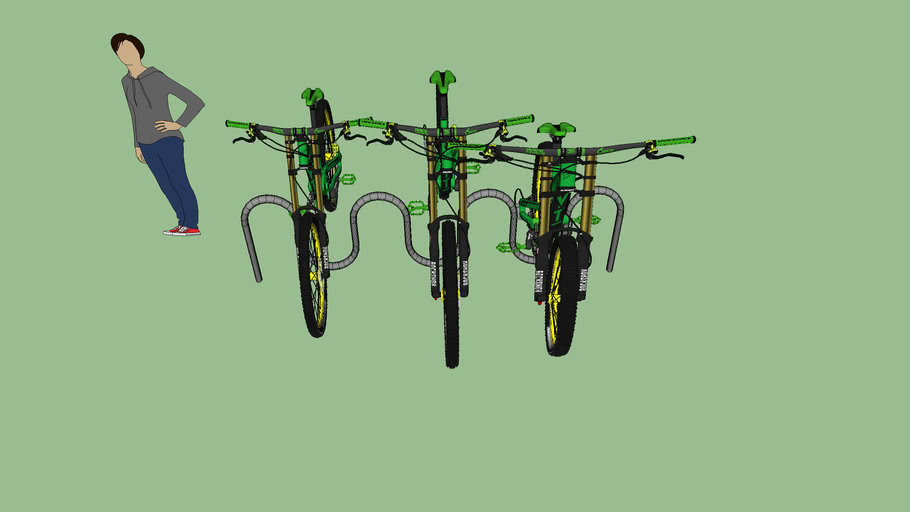 bikes/rack 3D Warehouse