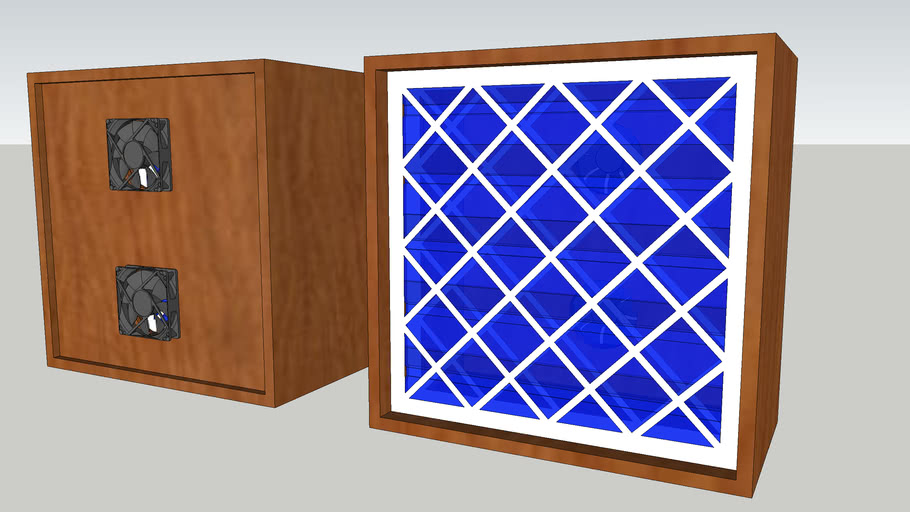 Home Air / Dust Filter 3D Warehouse