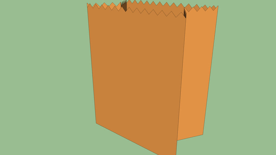 Paper bag 3D Warehouse